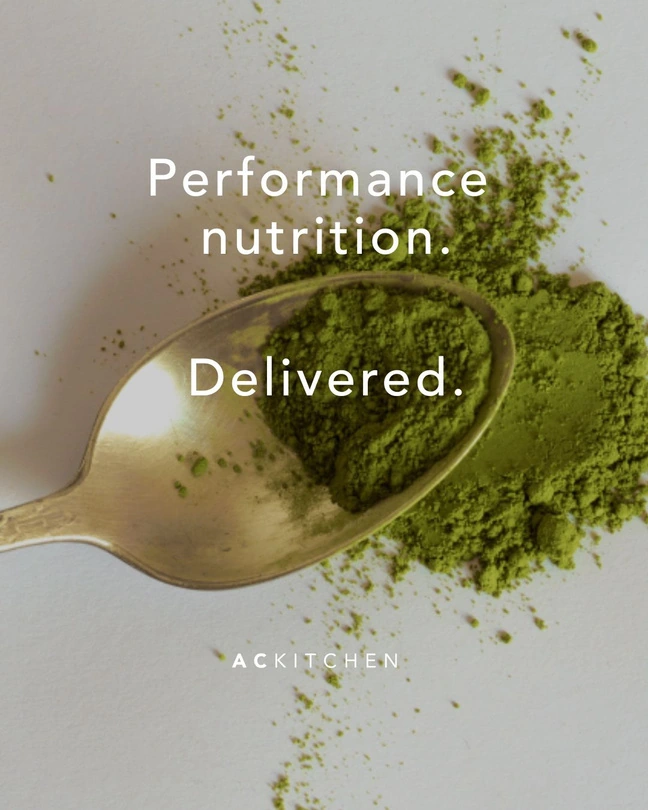 ACKitchen: Performance nutrition social post