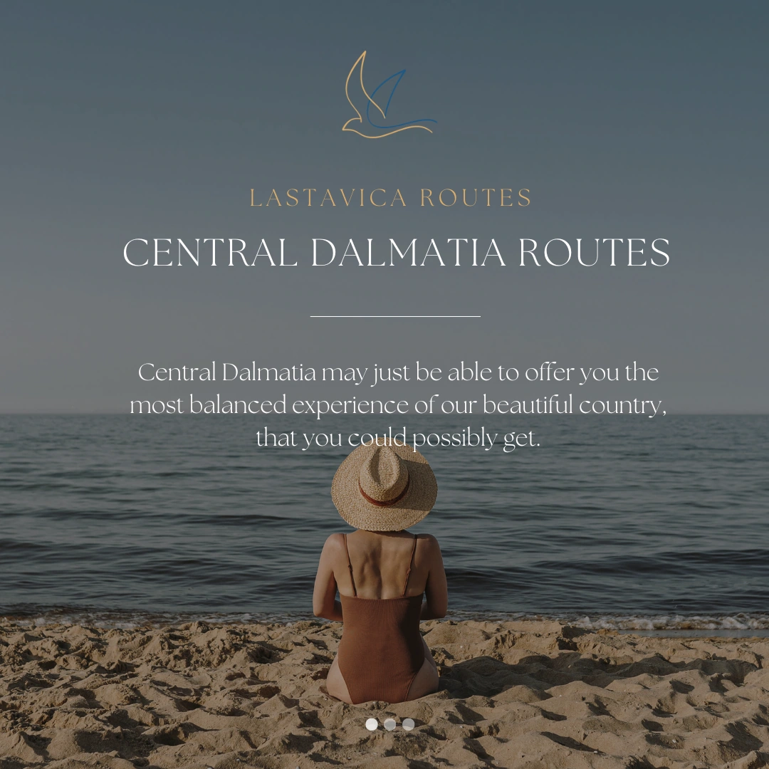 Central Dalmatia route post