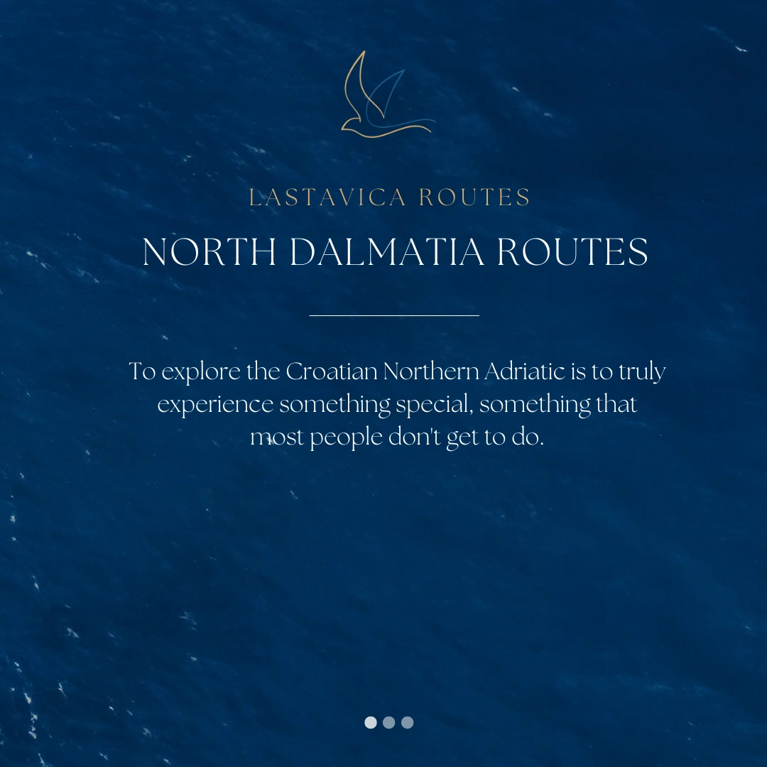 North Dalmatia route post