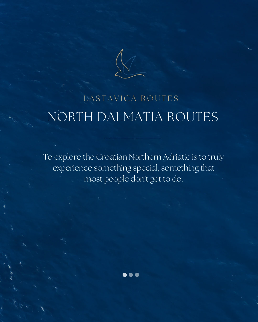 North Dalmatia — route teaser creative